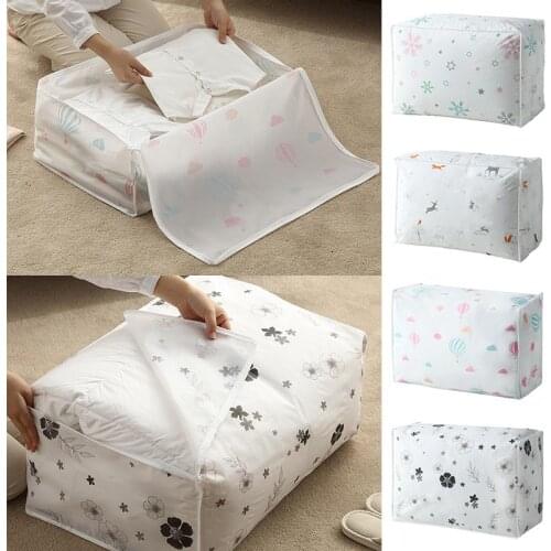 1PC Quilt Pillow Blanket Organizer Foldable Storage Bag Clothes Blanket Quilt Closet Organize Clothing Sorting Bag Hot Sale