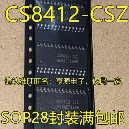 100% New&original CS8412 CS8412-CSZ SOP-28