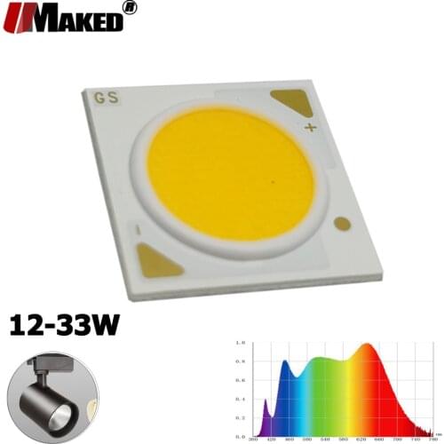 5pc Full Spectrum LED COB 12 15 18 20 24 30 33W Ra97 36V 130LM/W 1818-14MM 3000-4000-5000K All Color Gamut Sun Light Grow Source