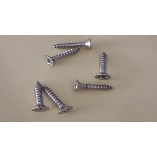 Free delivery 304 stainless steel flat head wood screws M4.2x10 12 14 16 18 19 20 22 25 32 38 70 75 80