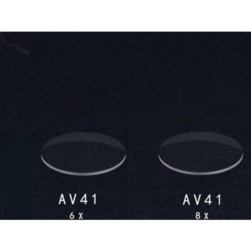 AV41 Compound Bow Sight Lens 6x 8x use with Adapter Bow Sight Equipment Magnification Effect For Archery Bow Sight Accessories