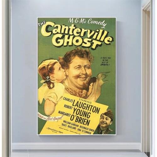 CP1199 The Canterville Ghost Classic Hot Movie Print Silk Fabric Poster Indoor Wall Art Decor Gift