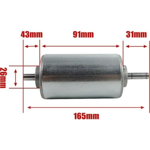 DIY cnc machine parts DC48V Spindle Motor 300W High Speed 12000 RPM for hobby maker