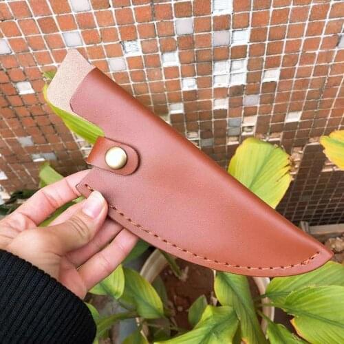 10pcs High carbon steel forging knife Bag Pocket hand-made by chef tang, butcher knife Scabbard Pouch