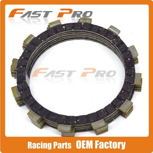 6 Pcs Clutch Plate Disc Set Friction For SUZUKI RM100 RM125 TS125R DS185 TS185 DF200E DR200 RV200 SP200 LT230S Motorcycle