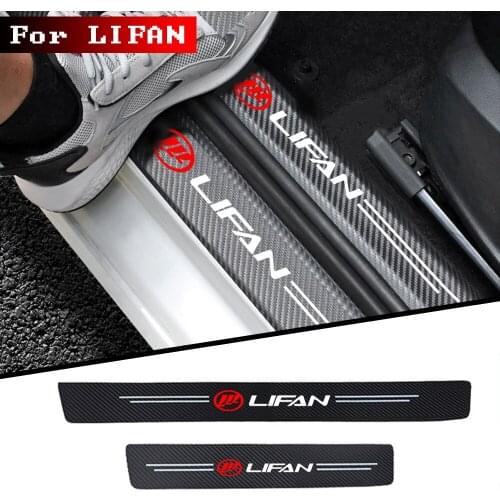 4Pcs Car sticker Interior decoration of the car door For Lifan X60 Solano X50 520 620 320 Auto Accessories