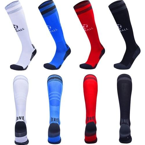 Professional Man Football Socks Breathable Sport Soccer Socks Anti Slip Long Stocking Trusox Outdoor Women Elastic Nylon Socks