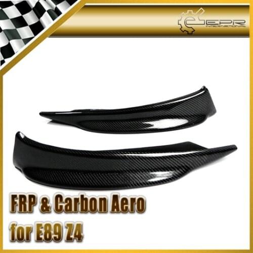Discount Car Styling For BMW E89 Z4 Real Carbon Fiber Front Lip 2pcs