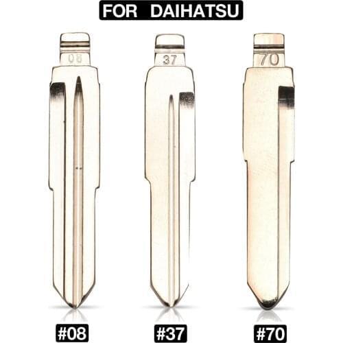 Kutery Folding Car Key Blade For Daihatsu Cuore Copen Charade Lioncel Feroza TOY41 MIT8 DH4R KD Uncut Key Blank Replacement