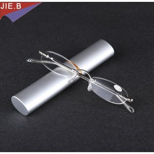 Slim Reading Glasses Men Women 1.5 2.0 2.5 3.0 Silver Mens Eyeglasses For Read Eyewear Presbyopia oculos de grau