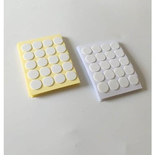 Pack of 20/100/200 Candle Wick Stickers Double-sided Adhesive Dots for Candle Making 20mm 1mm