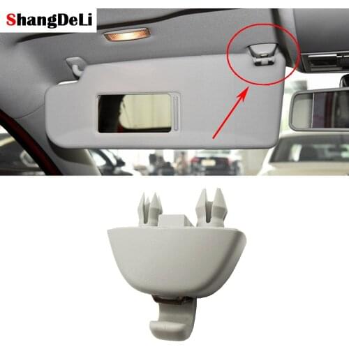 Sun Visor Hanger Clip Hook Holder For VW Passat B7 Polo for Skoda Seat Rapid for Audi A6 C6 6RD857561