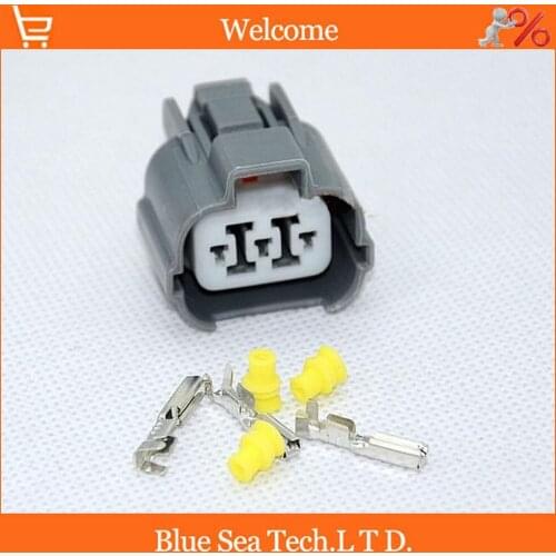 20 sets female 3 Pin/way auto speed sensor,Headlight height adjustment motor plug,auto waterproof plug for Honda car