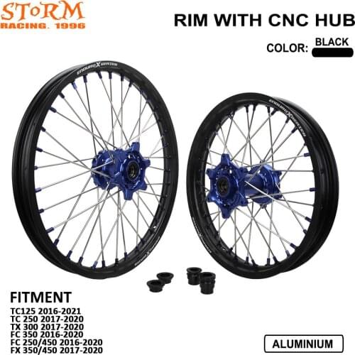 2016-2020 Front Rear Wheels Rims Hubs Spacer For Husqvarna TC125 2016-2021 TC250 TX300 FC FC250 FC350 FC450 FX350 FX450 TC FC TX