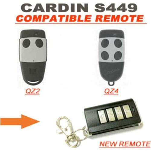 3pieces CARDIN S449 Garage Door repalcement Remote Transmitter Key Fob very