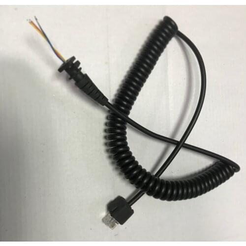 5Pcs Standard Speaker Microphone Coil Cable For GM3188 GM3688 GM300 GM950 SM120