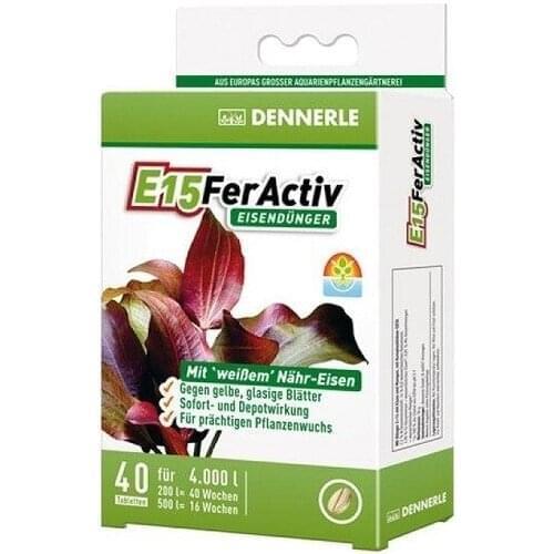 Dennerle - E15 FerActiv 40 Pcs Iron Fertilizer 332262360