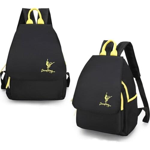 Girl Ballet Dance Backpack Pink Lake Blue Cute Princess Bags Large Capacity Waterproof Nylon Package Gymnastic Yoga Handbag