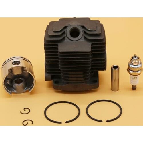 41.5MM & 44MM Cylinder Piston Spark Plug Kit Fit Kawasaki TH43 TH48 Trimmer Brushcutter Spare Parts