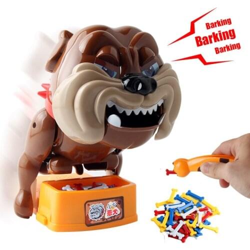 Creative Evil Dog Biting Hand Toy Tabletop Game Parent-child Interaction Fun Tricky Family Party Toy Childrens Party Toy Gift