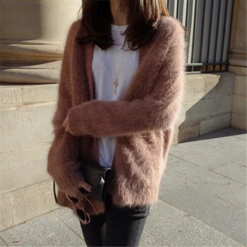 LOVELY-JINNUO Women's Wool Cardigans