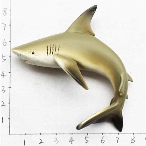 NEW Handmade MaldivesTourism Souvenir 3D Reisn Shark Fridge Magnet Refrigerator Magnetic Stickers Home Decorations