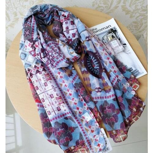 Wholesale price 2021 Womens Beach scarf designed by Spanish brand DESIGUAL （15
