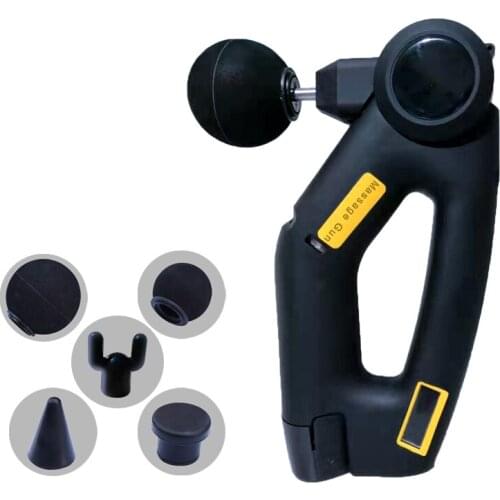 Muscle Massage Gun Deep Tissue Massager Therapy Gun Exercising Muscle Body Slimming Shaping Pain Relief Fascia Gun 2 Batteries