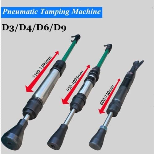 D3 D4 D6 D9 Pneumatic Tamping Machine Earth Sand Rammer Tamper Air Hammer Sander Sledgehammer Pneumatic Tool