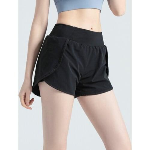 Shorts Female Summer Anti-Light Side Pocket Nylon Fast Dry Loose Leisure Sports Running Fitness Yoga Thin Shorts Women Fashion