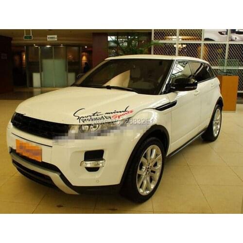 Reflective Lamp Eyebrow Sports Styling Hood headlight stickers for SsangYong actyon korando kyron rexton 2 rodius Accessories