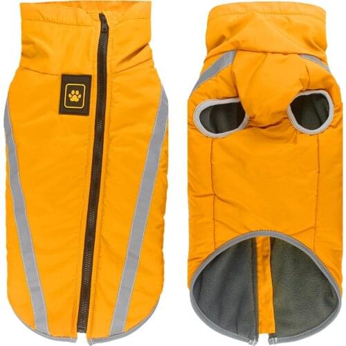 Reflective Dog Warm Vest Jacket Coat Waterproof Dog Winter Coats Clothes for Medium Large Dogs