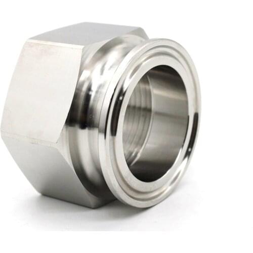 1/2" 3/4" 1" 1-1/2" 2" NPT Female 0.5" 1.5" 2" Tri Clamp Sanitary Pipe Fitting Connector SS304 Stainless Homebrew