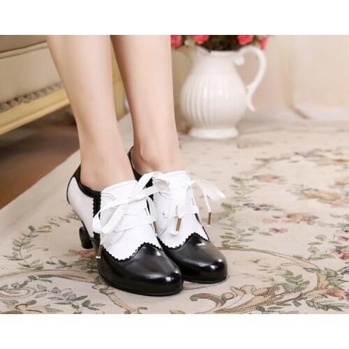 Japanese sweet lolita shoes kawaii girl tea party princess kawaii shoes high help lace bowknot women shoes loli cosplay cos