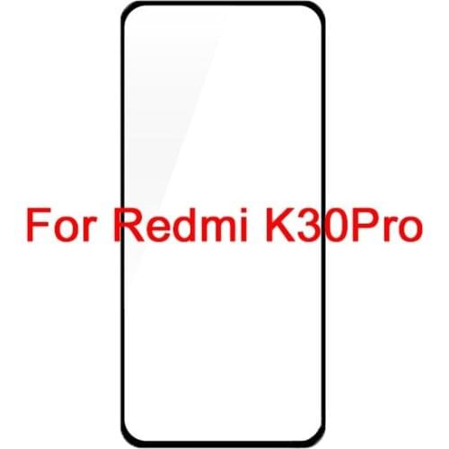 10Pcs Phone Repair Replace Part Front Touch Panel LCD Display Outer Screen For Xiaomi Redmi K30 Pro Screen Out Glass Cover Lens