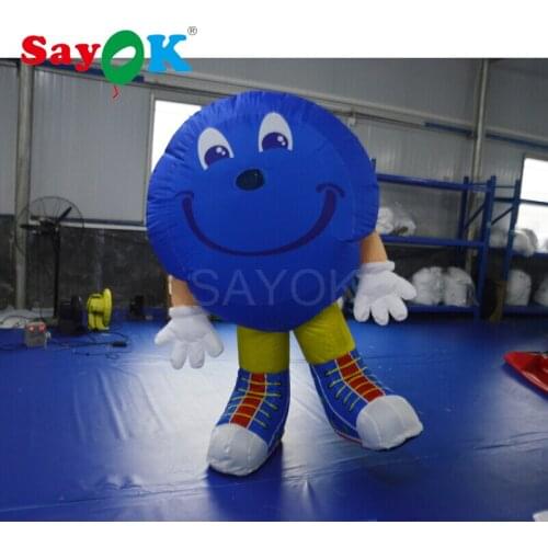 2018 hot sale replica inflatable m&m chocolate costume moving cartoon mascot for party, advertising, promotion