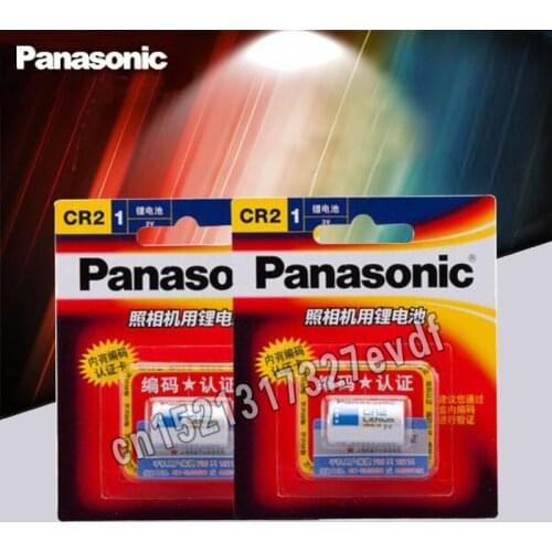 2pac New Original Panasonic CR2 3V CR15H270 850mah Lithium Battery Camera Batteries