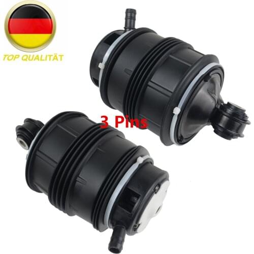 AP02 2PCS Rear Air Spring Bag Air Suspension Shock 3 pins For Mercedes-Benz W211 E320 E350 E500 2113200725 2113200825