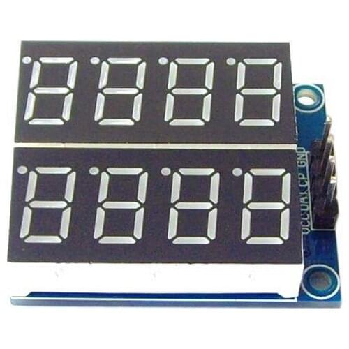 Free Shipping!!! Eight / serial interface / bright red / digital display module / 74HC164 drive /Electronic Component