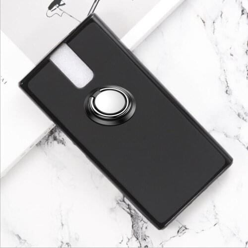 For Oukitel K3 Pro Case Cover Finger Ring Slim Skin Coque For Oukitel K3 5.5" Case Metal Car Magnetic Holder Cover