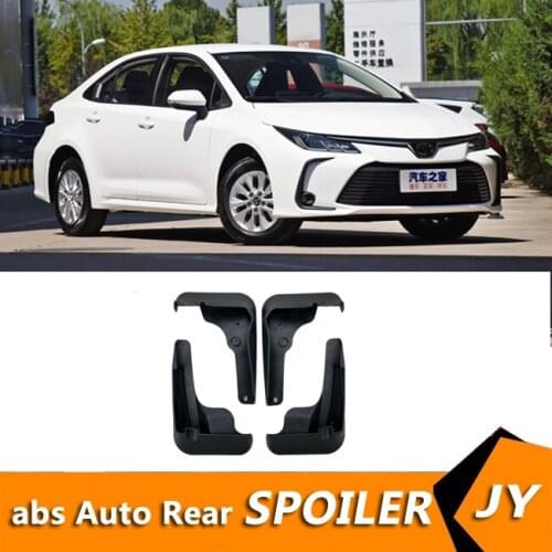 For Toyota Corolla 2019-2020 Mudflaps Splash Guards Front With the color and rear Mud Flap Mudguards Fender Modified special