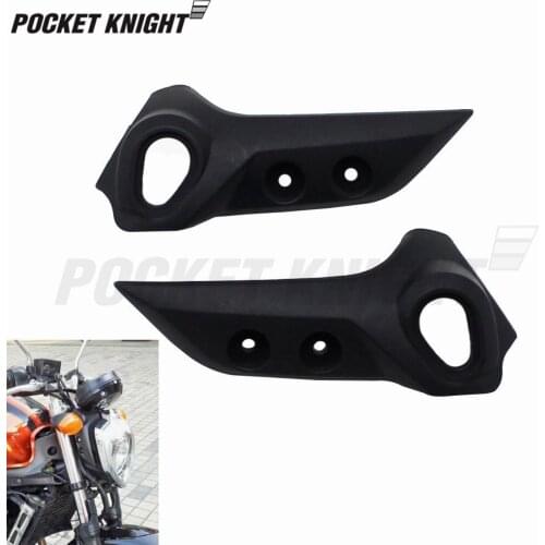 For Yamaha FZ6 FZ6-N FZ6N NEW black Bracket Headlight Upper Side Motorcycle Parts Plastic 2004 2005 2006 2007 2008 2009 FZ 6N