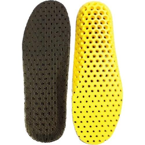 1Pair Breathable Deodorant Shoe Insoles Running Cushion Insole Sport Memory Foam Insoles for Sneakers Insert Arch Support