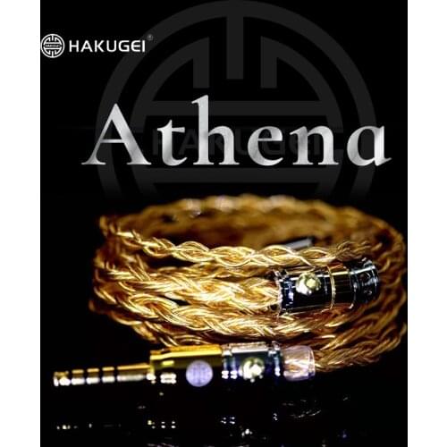HAKUGEI Athena.Gold Silver Copper Alloy Mixed Hybrid 4.4 3.5 2.5 0.78 MMCX
