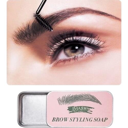 Eyebrow Shaping Cream Gel Wild Eye Brow Shaping Soap Eyelash Re-Growth Waterproof Long Lasting Natural Eye Cosmetics Tools TSLM2