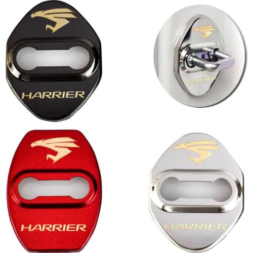 Car Door lock cover sticker For Toyota Harrier rx350 XU60 Venza RVA4 2020 2021 interior buckle case accessories