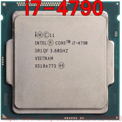 Original Intel CPU CORE i7-4790 Processor 3.60GHz 8M Quad-Core i7 4790 Socket 1150 free shipping speedy ship out