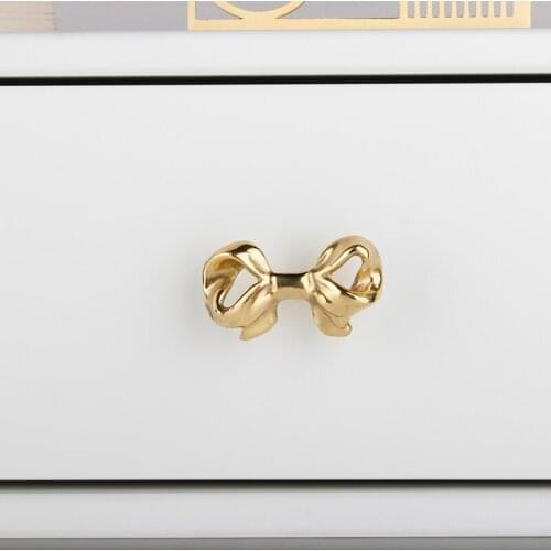 Door handle Closet door drawer surface mounted handle Handmade brass Nordic simplicity Light luxury Portable door decorations
