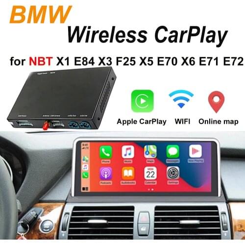 With Android Mirror Link AirPlay Car Play Function Wireless CarPlay For BMW NBT X5 F15 X6 F16 X1 F48 F18 F85 X3 F25