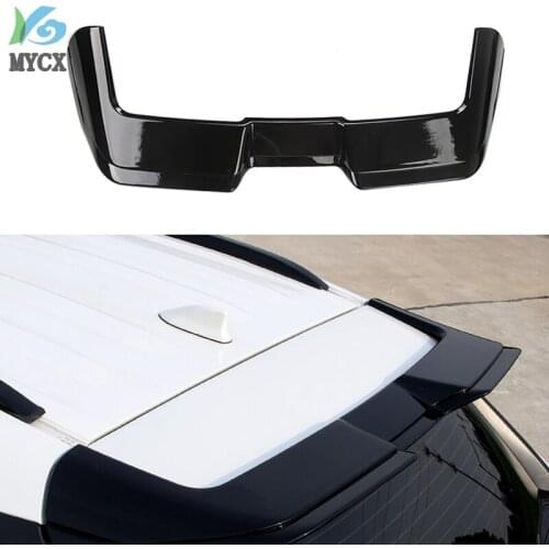 Car Rear Window Roof Spoiler lips Visor R Style ABS Plastic Tail Wing Fit for Toyota RAV4 2019-2020